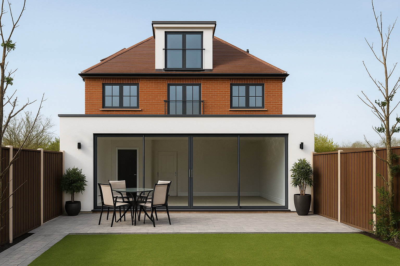 Woodlands Avenue — rear extension and dormer